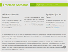 Tablet Screenshot of freemannz.net